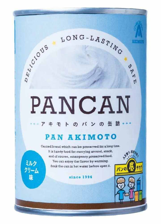 AKIMOTO PANKAN Canned Bread Milk Cream 100g