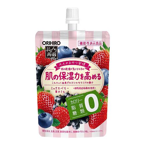 Orihiro Konjac Jelly Plus Mixed Berry Flavor 130g