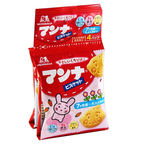 MORINAGA Manna Biscuits Snack Pack 13G