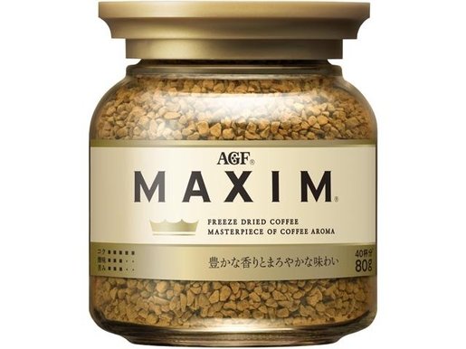 AGF Maxim Gold Label Instant Aroma Select 80g bottle