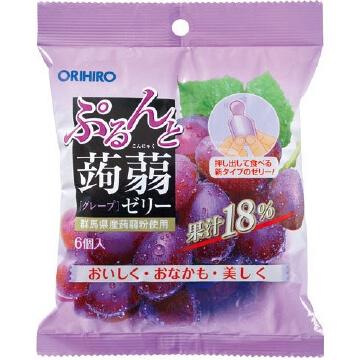 Orihiro Konjac Grape Jelly Pouch - TokyoMarketPH