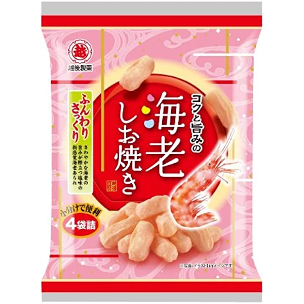 ECHIGO SEIKA Rice Cracker Shrimp Salt
