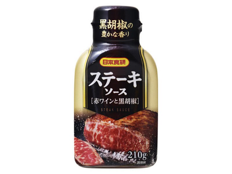 NIHONSHOKKEN Steak Sauce Red Wine Black Pepper