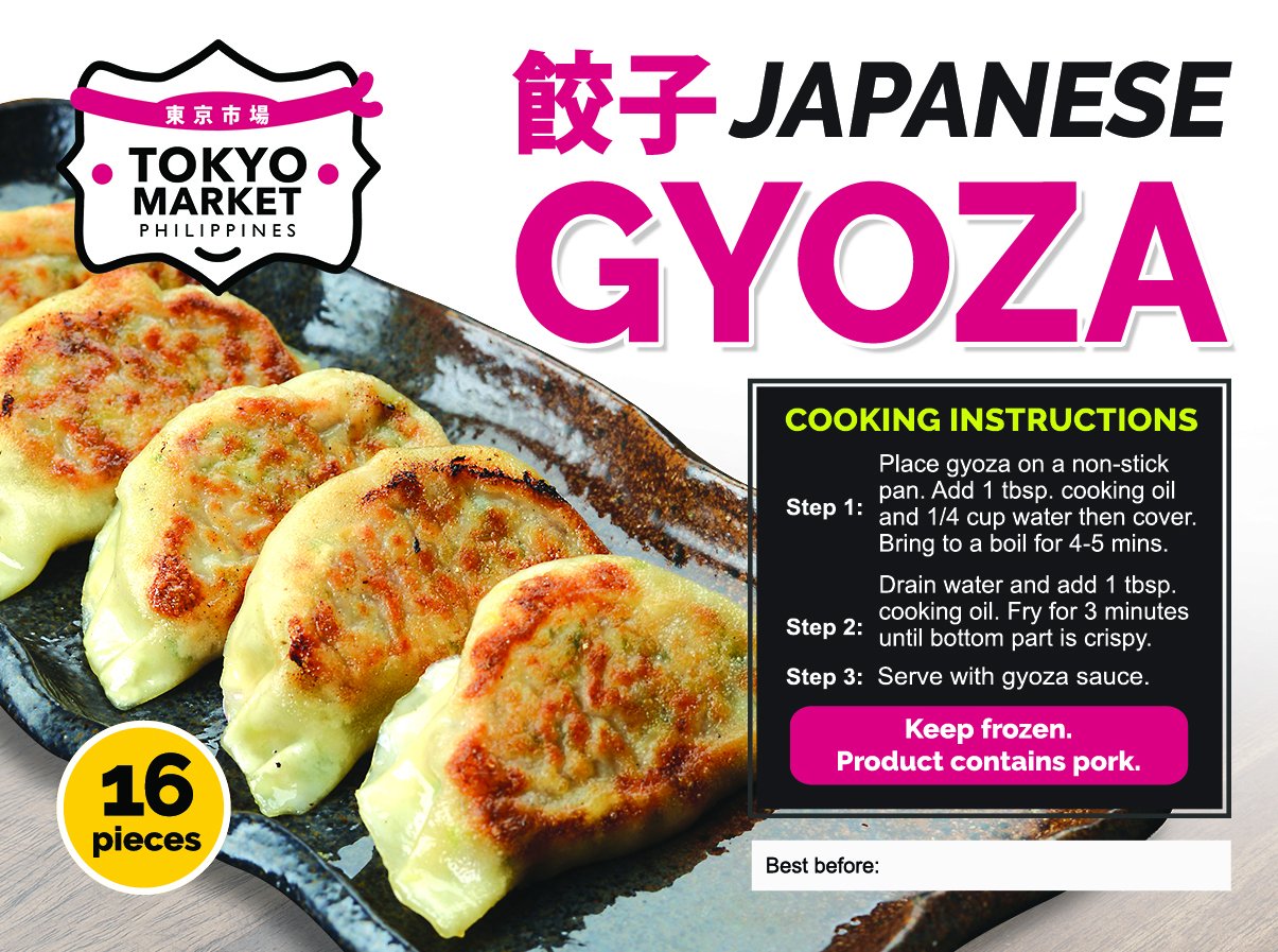 Japanese Gyoza - TokyoMarketPH